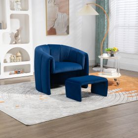 COOLMORE Accent Chair with Ottoman,